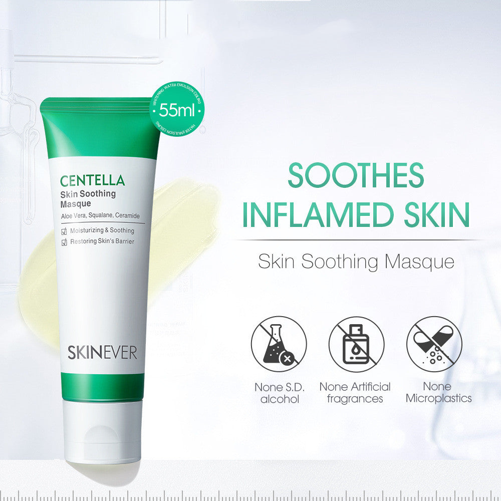 Maschera viso nutriente con centella asiatica