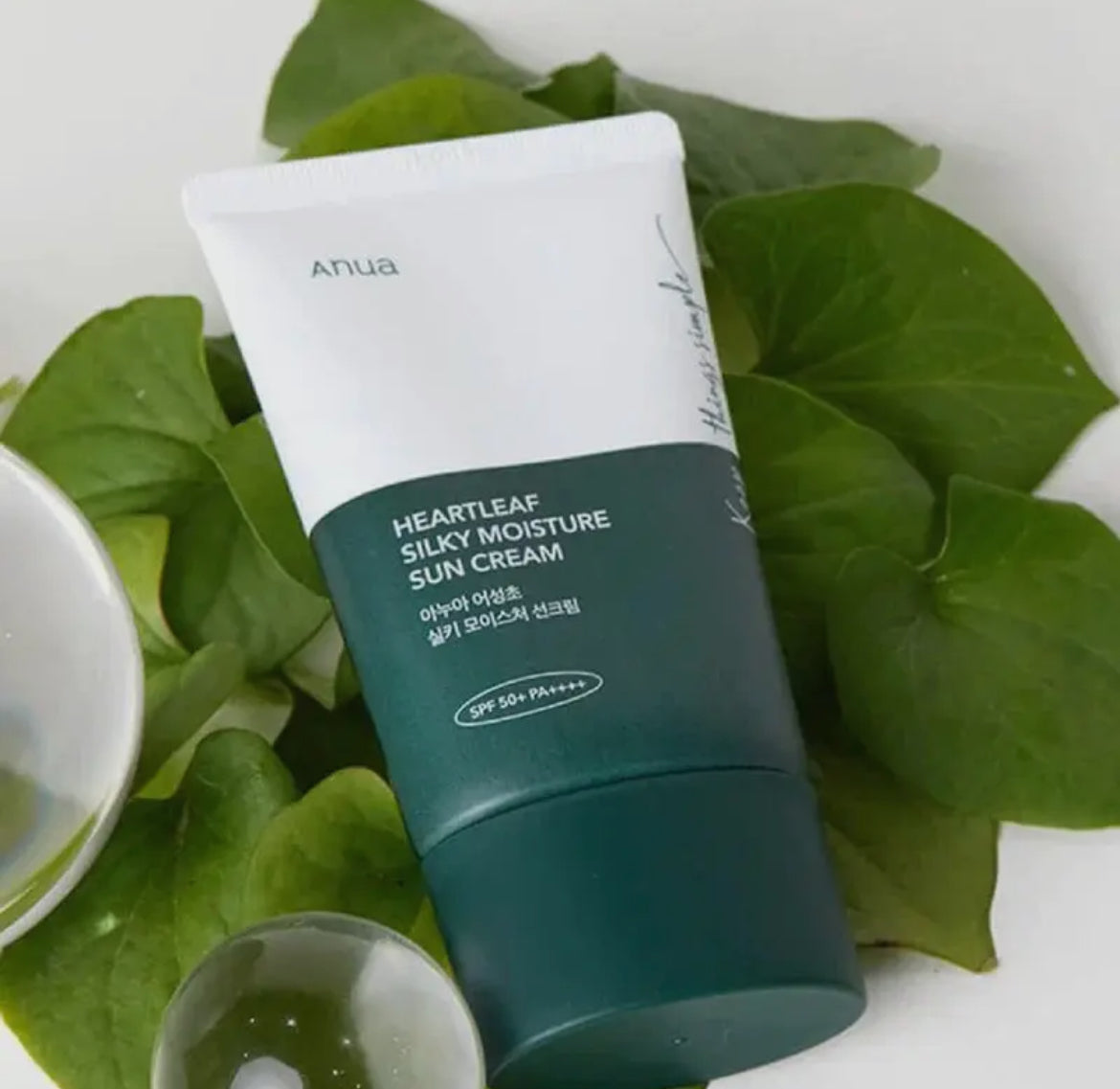 ANUA - Crema Solare Idratante Setosa al Cuore di
Foglia 50ml