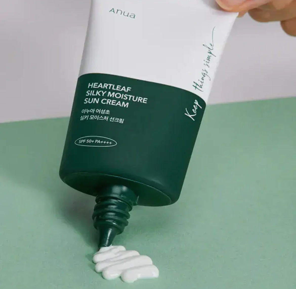 ANUA - Crema Solare Idratante Setosa al Cuore di
Foglia 50ml