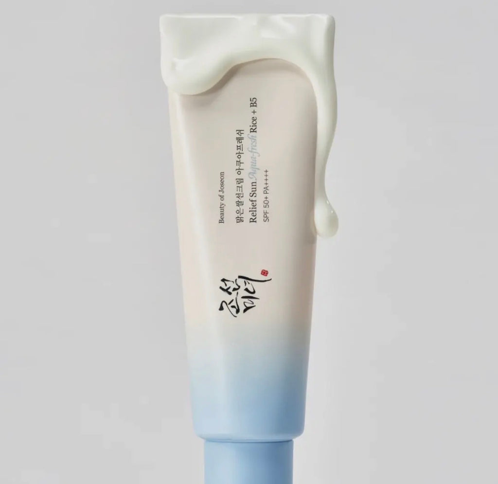 La bellezza di Joseon Relief Sun Aqua-
Fresh: Riso + B5 SPF50+