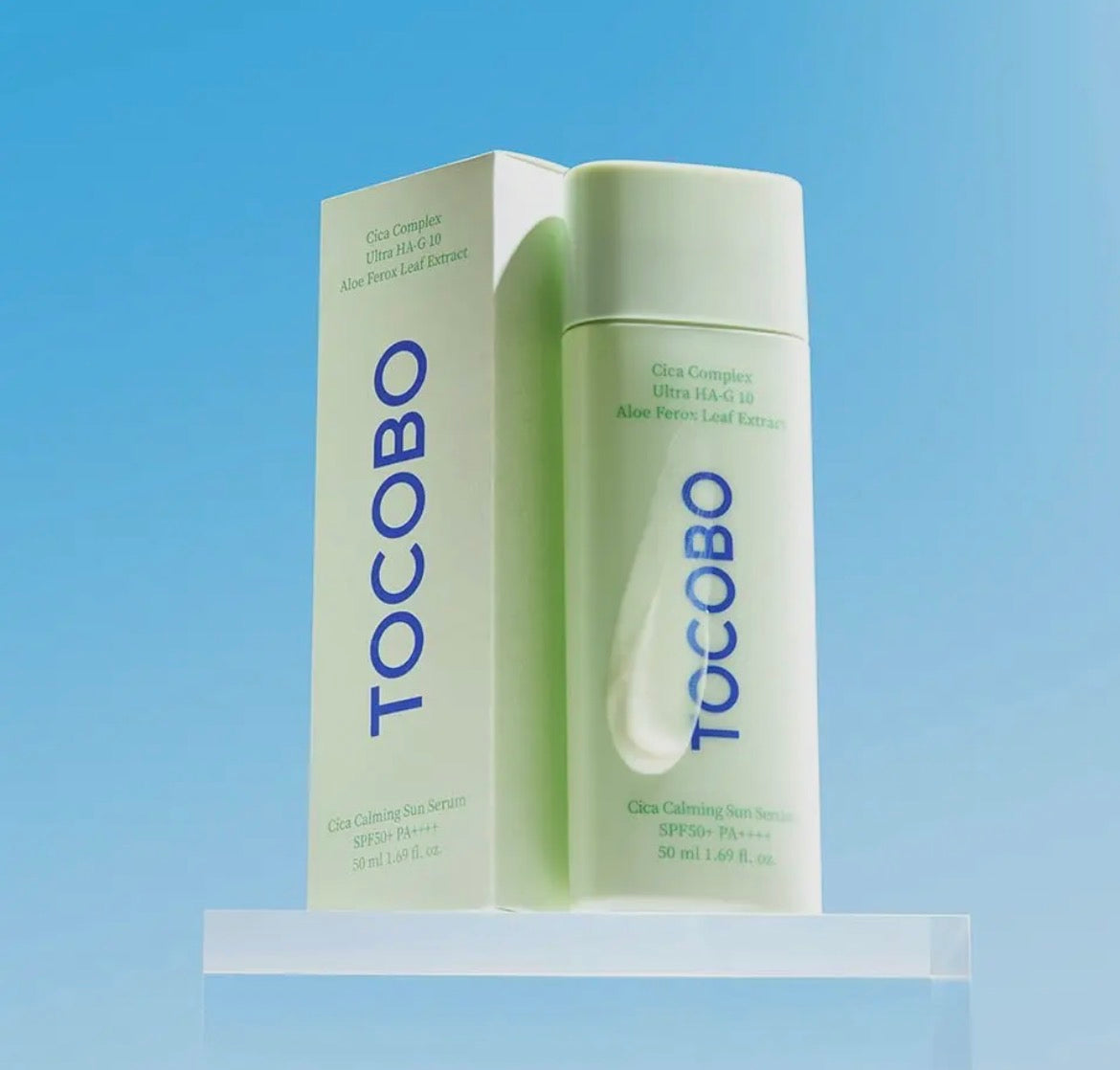 Siero Solare Lenitivo TOCOBO Cica SPF50+ PA++++ 50 ml
