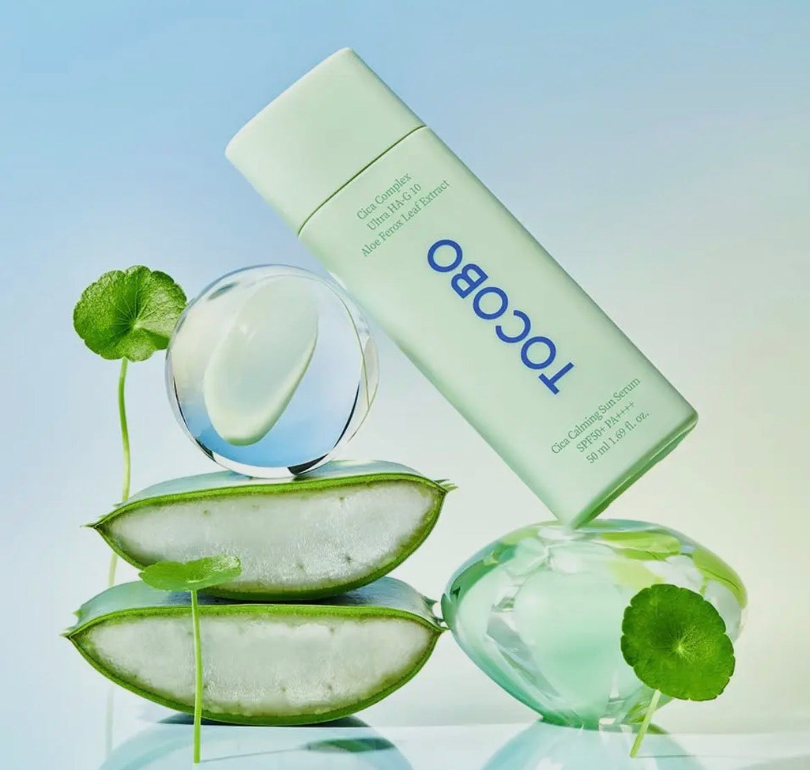 Siero Solare Lenitivo TOCOBO Cica SPF50+ PA++++ 50 ml