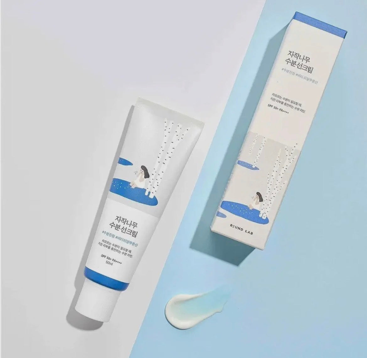 ROUND LAB Crema solare idratante al succo di betulla
SPF 50+ PA++++50 ml